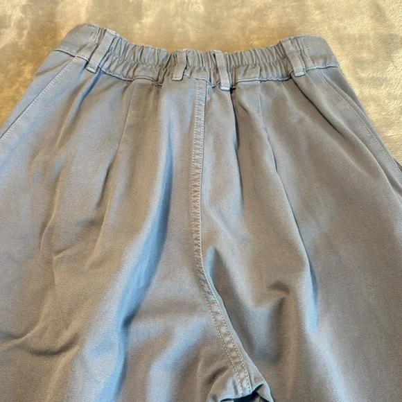 NWOT Big Bud Press Organic Cotton Twill Trousers Blue Size XS